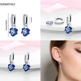 Asymmetric Heart Silver Earrings High Jewelry