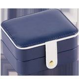 Portable Jewelry Box Ear Stud Ring Casket Beauty Gift