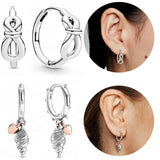 925 Silver Earring Little Bee Snake Cat Sweet Animal Earrings For European Women