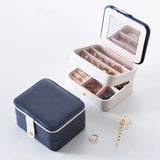 Earring & Ring Storage Box Beauty Gift Jewelry Organizer