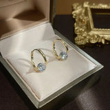 Delicate Zirconia Earrings for Women