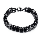 Simple Cuban Chain Men's Bracelet Classic Chain Men's Jewelry