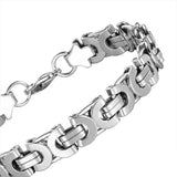 Simple Cuban Chain Men's Bracelet Classic Chain Men's Jewelry