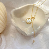 South Korea Baroque Pearl Necklace Contracted Classic Unusual