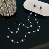 Korean Baroque Pearl Tassels Hairpin Butterfly Hair Accessories