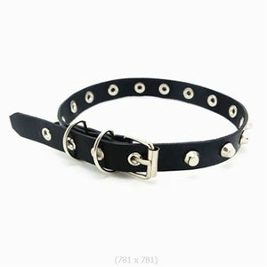 Spike Choker Punk Collar Studded Rivets Chocker Necklace