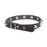 Spike Choker Punk Collar Studded Rivets Chocker Necklace
