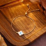 Stainless Steel Devil's Eye Bracelet