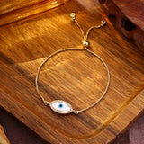 Stainless Steel Devil's Eye Bracelet