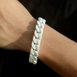 Men's Cuban Bracelet Titanium Steel Chain Bracelet