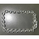 Silver Bead Necklace Women's Gift Idea