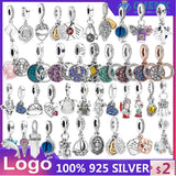 Sterling Silver High Jewelry Silver S925 With Logo For Girls Festive Birthday