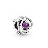 925 Silver Woven Hollow December Beads Classic Diy Jewelry
