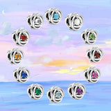925 Silver Woven Hollow December Beads Classic Diy Jewelry