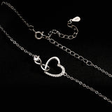 Heart-shaped Pendant Necklace for Women - Clavicle Chain Jewelry