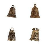 Mini Copper Brass Bell Keychain