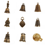 Mini Copper Brass Bell Keychain
