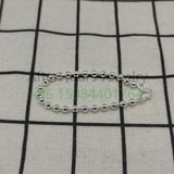 925 Silver Rose Key Heart Lock Bracelet DIY Jewelry