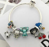 925 Silver Octopus & Sea Turtle Pendant Charm for Bracelet