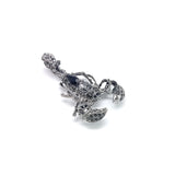 3D Scorpion Brooch Clothing Accessory Fine Jewelry
