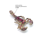3D Scorpion Brooch Clothing Accessory Fine Jewelry