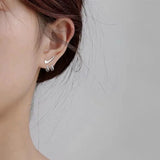 Stainless Steel Paw Earrings for Men