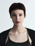 Geometric Metal Ear Clip Earring, No Pierce Punk Jewelry