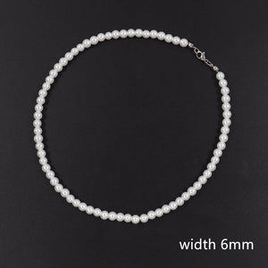 Men's Bead Necklace Strand Jewelry Gift