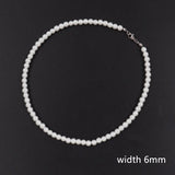 Men's Bead Necklace Strand Jewelry Gift