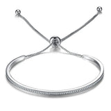 Adjustable Round Bracelet Bangle for Women - Gift Jewelry