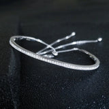 Adjustable Round Bracelet Bangle for Women - Gift Jewelry
