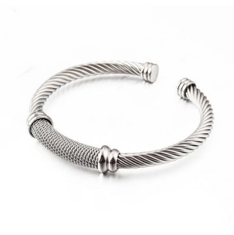 Stainless Steel Adjustable Bracelet for Women