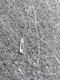 925 Silver Nameplate Lucky Necklace Holiday Jewelry Gift