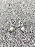 UNOde50 Delicate 925 Silver Pearl Earrings