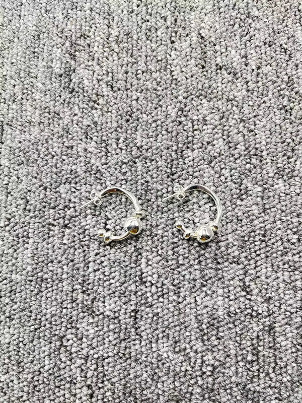 UNOde50 Silver Electroplated Earrings