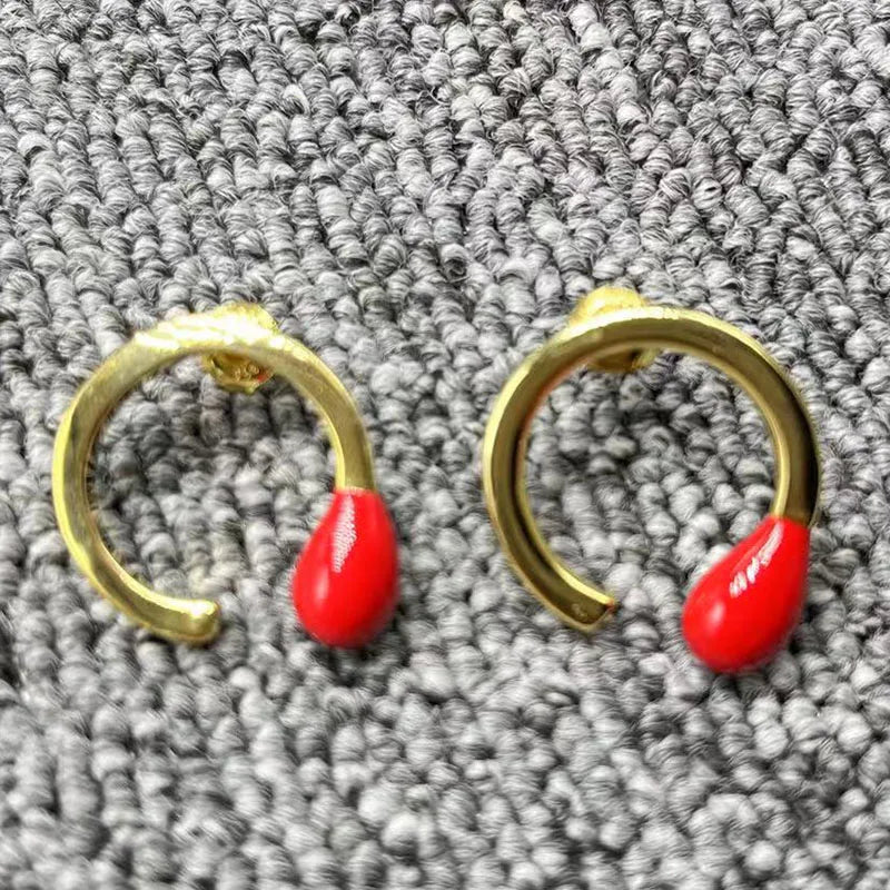 UNOde50 Delicate Electroplated 925 14K Silver Earrings Gift