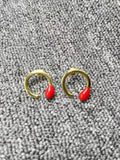 UNOde50 Delicate Electroplated 925 14K Silver Earrings Gift