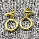 UNOde50 Silver Round Earrings Festival Jewelry Gift