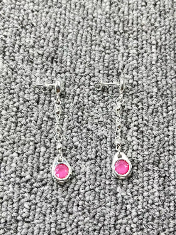 UNOde50 Silver Oval Earrings Gift