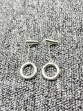 UNOde50 Silver Round Festival Earrings
