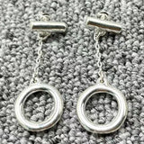UNOde50 Silver Round Festival Earrings