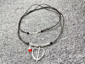 UNOde50 Silver Love Cross Chain Pearl Necklace Gift