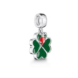 Spain Flag Art House Travel Bead Charms Silver 925 Jewelry