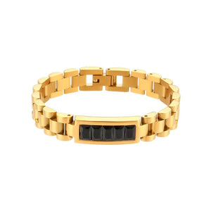 Stainless Steel PVD Couple Bracelets 18K Men Woman Unisex