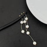 Vintage Hairpin Pearl Beaded Tassel Chinese Retro Headwear