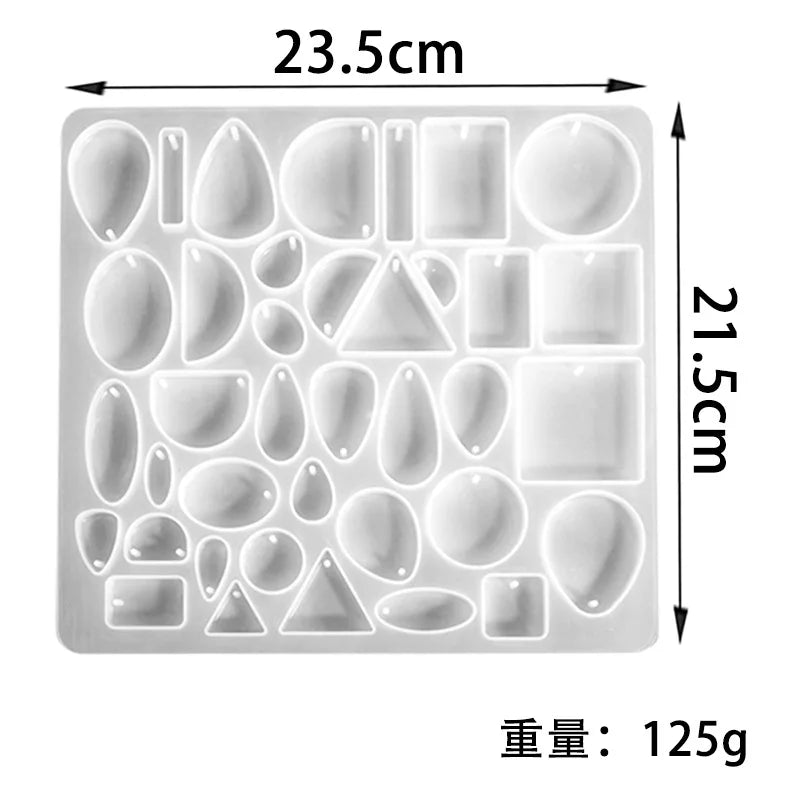 Water Drop Silicone Mold for DIY Epoxy Jewelry Making