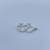 Sterling Silver TOSS Bear Earrings