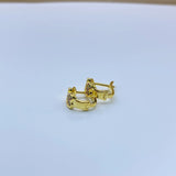 Sterling Silver TOSS Bear Earrings