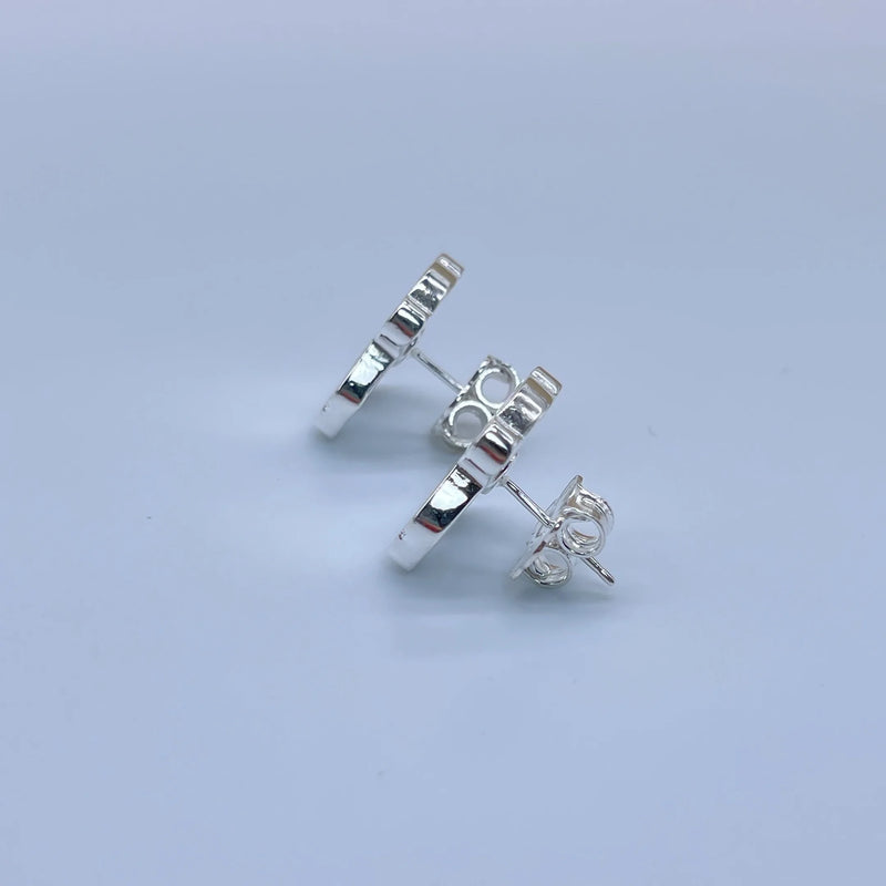 Sterling Silver TOSS Bear Earrings