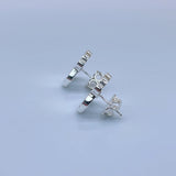 Sterling Silver TOSS Bear Earrings